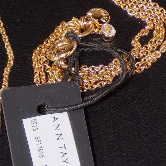 Lot 3 New w/$94 Tags Ann Taylor Jewelry Bundle.  Necklace, Earrings & Barrettes - Picture 10 of 10